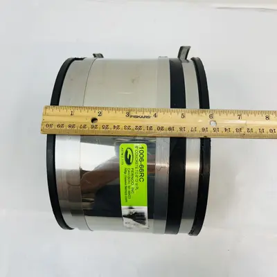 Fernco 1006-66RC 6" Concrete to 6" CI or PL Sewer Pipe Coupling - Thumbnail 3