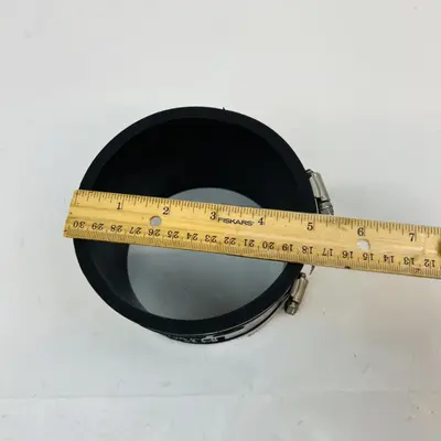 FERNCO 1056-44 Flexible Coupling 4" x 4" Cast Iron, PVC, ABS Pipe Connector - Thumbnail 4