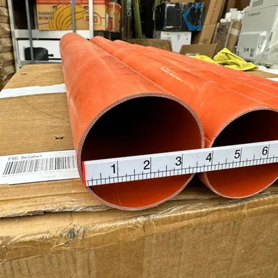 Fiberglass FRP Tubing Set, 1.5"–5" OD, 35" Length Industrial Insulation Tubes - Thumbnail 8