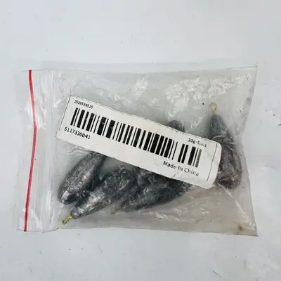 Fishing Lead Weights 30g (5pcs) - Thumbnail 3