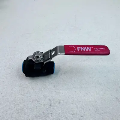 FNW Fig. 221AC 1/2" WCB 2000 CWP Carbon Steel Ball Valve Threaded - Thumbnail 2