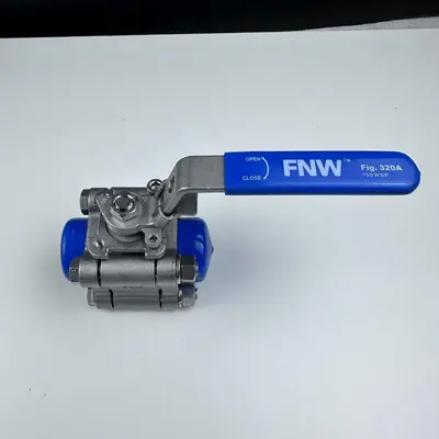 FNW Socket Weld Full Port Ball Valve CF8M 150 WSP 3/4" FIG-320A - Thumbnail 2