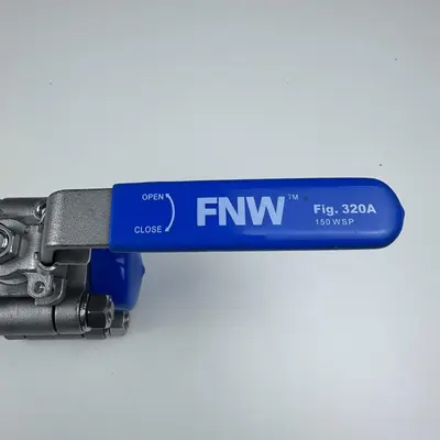 FNW Socket Weld Full Port Ball Valve CF8M 150 WSP 3/4" FIG-320A - Thumbnail 1