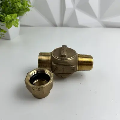 Ford Meter Box Brass Check Valve, 1" NPT, Water Service Backflow Preventer - Thumbnail 6