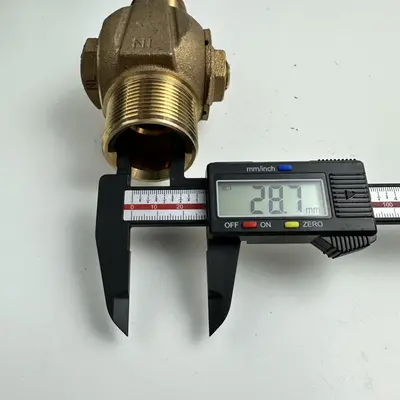 Ford Meter Box Brass Check Valve, 1" NPT, Water Service Backflow Preventer - Thumbnail 8