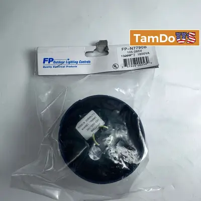 FP Outdoor Lighting Controls FP-N7790B Photocell Sensor 105-285V 1800VA 3 Pin - New - Real photo at TamDo.us