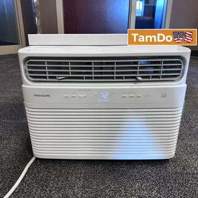Frigidaire 550-sq ft Window Air Conditioner with Remote (115-Volt, 12000-BTU) Wi-Fi enabled - Excellent - Real photo at TamDo.us