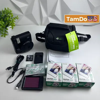 Fujifilm Instax Mini 99 Instant Camera Bundle 60 Films Diginerds Bag Accessories - Thumbnail 1