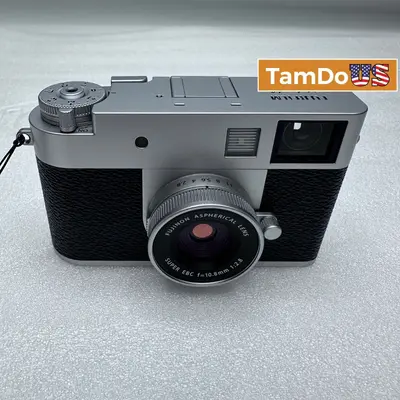 Fujifilm - X half Premium Compact Digital Camera - Silver - New - Real photo at TamDo.us