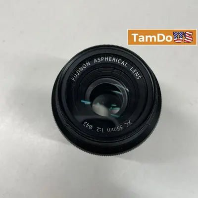 Fujinon XC 35mm f/2 Aspherical Lens for Fujifilm X-Mount Mirrorless Black - Good - Real photo at TamDo.us