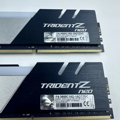 G.Skill Trident Z Neo DDR4 16GB Kit 2x8GB 3600MHz CL16 Desktop RAM F4-3600C16D - Thumbnail 4