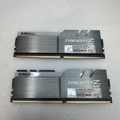 G.SKILL Trident Z RGB 16GB 2x8GB DDR4 3200MHz CL16 Desktop RAM - Thumbnail 2