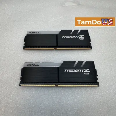 G.SKILL Trident Z RGB 16GB 2x8GB DDR4 3200MHz CL16 Desktop RAM - Good - Real photo at TamDo.us