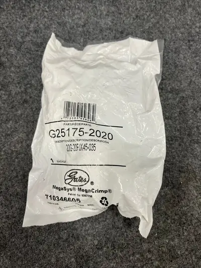 GATES G25175-2020 Hydraulic Hose Fitting, 1-5/8-12 Thread Size - Thumbnail 2