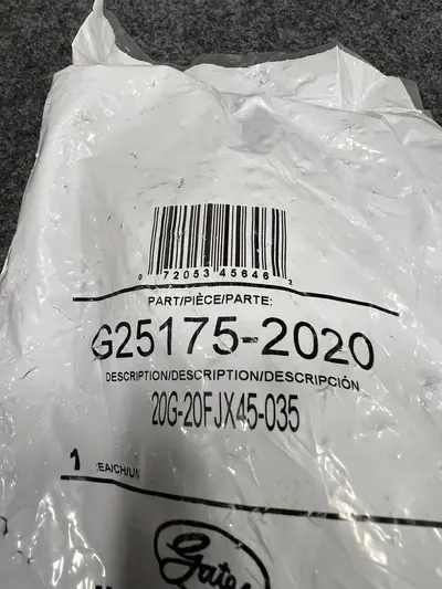GATES G25175-2020 Hydraulic Hose Fitting, 1-5/8-12 Thread Size - Thumbnail 3