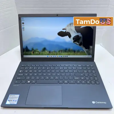Gateway GWTN156-11BK Laptop, Intel Pentium Silver N5030, 4GB, 128GB - Excellent - Real photo at TamDo.us