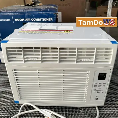 GE 250 Sq. Ft. 6000 BTU Window Air Conditioner - New Open Box - Real photo at TamDo.us