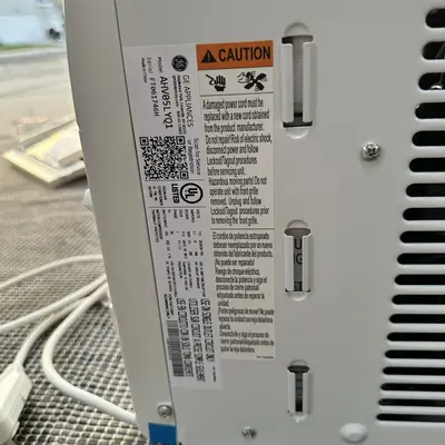 GE Small Room Window Air Conditioner, 115-Volt, 5000-BTU - Thumbnail 4