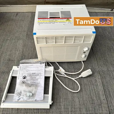 GE Small Room Window Air Conditioner, 115-Volt, 5000-BTU - New Open Box - Real photo at TamDo.us