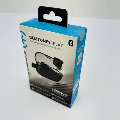 Gemtones Play True Wireless Earbuds – Long Battery, Bluetooth 5.3, IPX5 - Thumbnail 2