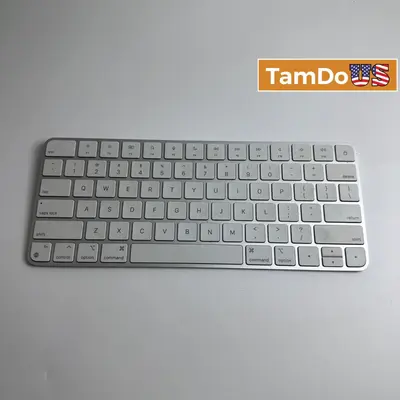 Genuine Apple Magic Keyboard Wireless Bluetooth Silver Model A2450 MK2A3LL/A - Thumbnail 1