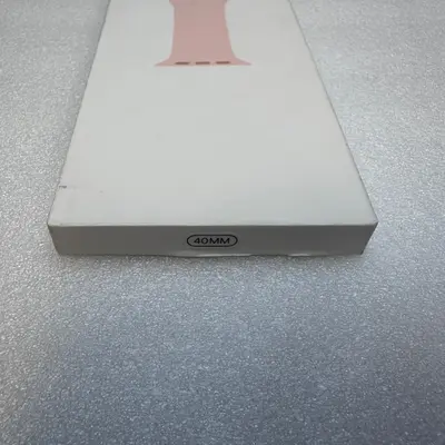 Genuine Apple Watch 40mm Sport Band Pink Sand Strap S/M M/L Stainless Steel Pin - Thumbnail 4