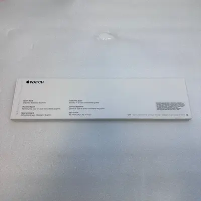 Genuine Apple Watch 41mm Sport Band Midnight Strap S/M M/L Fits 38mm 40mm 42mm - Thumbnail 3