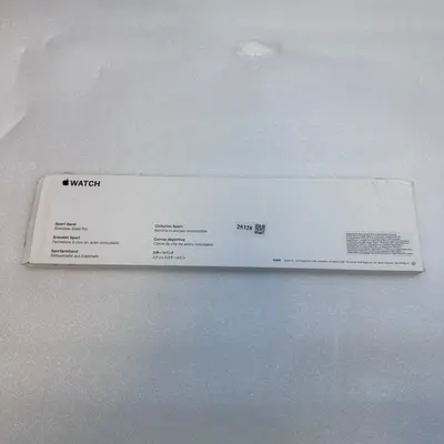 Genuine Apple Watch 44mm Pink Sand Sport Band (S/M & M/L) - Thumbnail 5