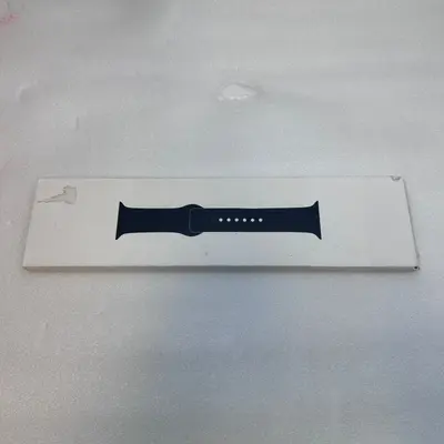Genuine Apple Watch 45mm Sport Band Midnight Strap S/M M/L Fits 42mm 44mm 49mm - Thumbnail 2