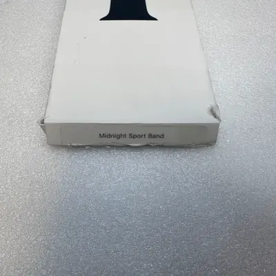 Genuine Apple Watch 45mm Sport Band Midnight Strap S/M M/L Fits 42mm 44mm 49mm - Thumbnail 4