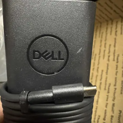 Genuine Dell USB Type-C 65W AC Power Adapter - New Open Box - Real photo at TamDo.us