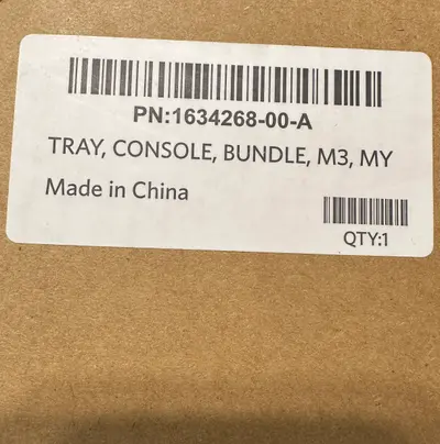 Genuine Tesla Model 3 Model Y Center Console Organizer Tray Bundle 1634268-00-A - Thumbnail 9