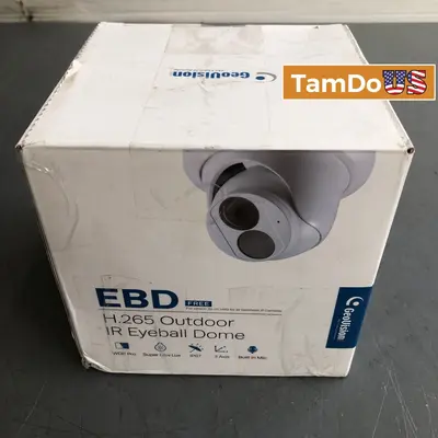 GeoVision GV-EBD4704 H.265 Outdoor IR Eyeball Dome IP Security Camera - Thumbnail 1