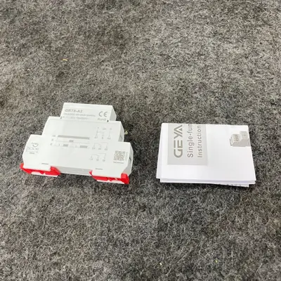 GEYA GRT8-A2 Timer Delay Relay, 12–240V AC/DC, DIN Rail, 16A SPDT - Thumbnail 1