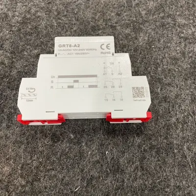 GEYA GRT8-A2 Timer Delay Relay, 12–240V AC/DC, DIN Rail, 16A SPDT - Thumbnail 7