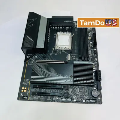 GIGABYTE B650 AORUS ELITE AX AM5 AMD Motherboard ATX DDR5 PCIe 5.0 Wi-Fi 6E - Thumbnail 1