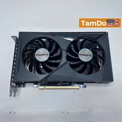 Gigabyte Radeon RX 6500 XT Eagle 4GB GDDR6 Graphics Card GV-R65XTEAGLE-4GD - Excellent - Real photo at TamDo.us