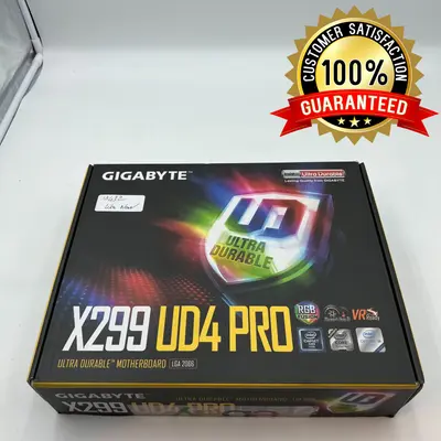 GIGABYTE X299 UD4 ATX Motherboard, LGA 2066, Dual M.2, RGB, SLI Support - Thumbnail 10