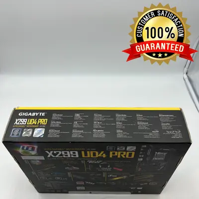 GIGABYTE X299 UD4 ATX Motherboard, LGA 2066, Dual M.2, RGB, SLI Support - Thumbnail 2