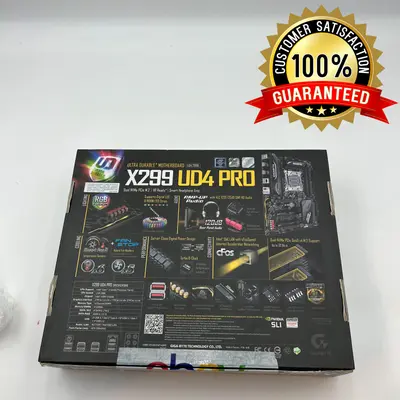 GIGABYTE X299 UD4 ATX Motherboard, LGA 2066, Dual M.2, RGB, SLI Support - Thumbnail 3