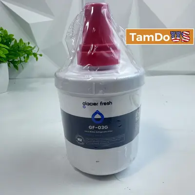 Glacier Fresh GF-03G Refrigerator Water Filter Replacement Premium - New - Real photo at TamDo.us