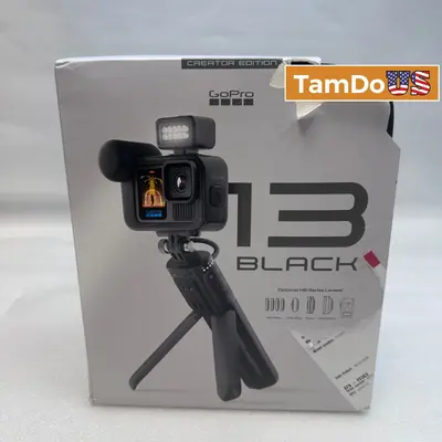 GoPro HERO13 $619 Black Creator Edition (Vlog + Streaming Camera - Thumbnail 1