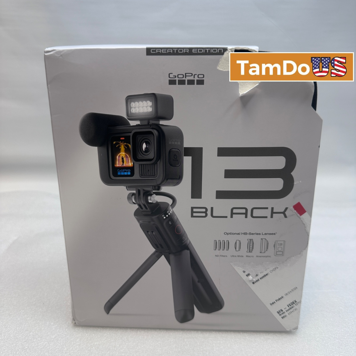GoPro - HERO13 Black Creator Edition (Vlog + Streaming Camera) - Photo 1 - Real photo at TamDo.us