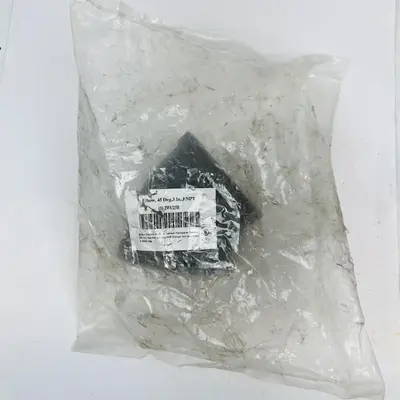 Grainger 2WU25B 45° Elbow, 3" FNPT, Black Malleable Iron Pipe Fitting - Thumbnail 3