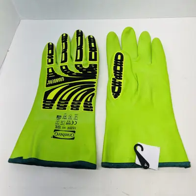 Granberg Leather Cut and Impact Gloves - Size 10/XL - Thumbnail 4