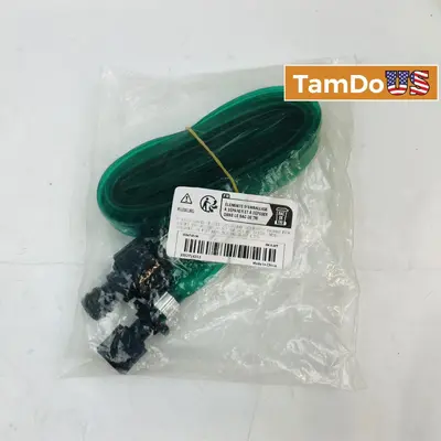 Green Flexible PVC Tubing / Hose Kit with Connectors - 3M - New - Real photo at TamDo.us