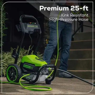 Greenworks Pro 2500 PSI 2.0 GPM TruBrushless Electric Pressure Washer PW-2500 - Thumbnail 3