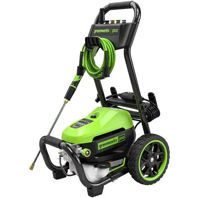Greenworks Pro 2500 PSI 2.0 GPM TruBrushless Electric Pressure Washer PW-2500 - New Open Box - Real photo at TamDo.us