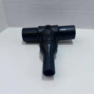 Harrington 618391 2" x 1" HDPE Reducing Tee - Corrosion Resistant - Thumbnail 4