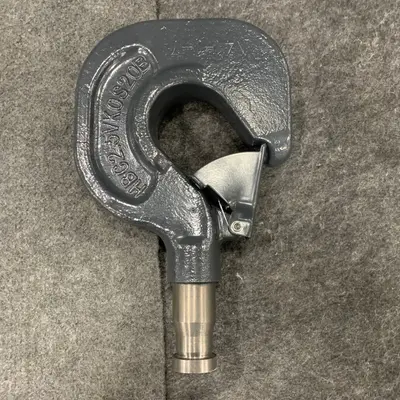 Heavy-Duty Forged Steel Lifting Hook, Industrial Crane Rigging Hook - Thumbnail 2
